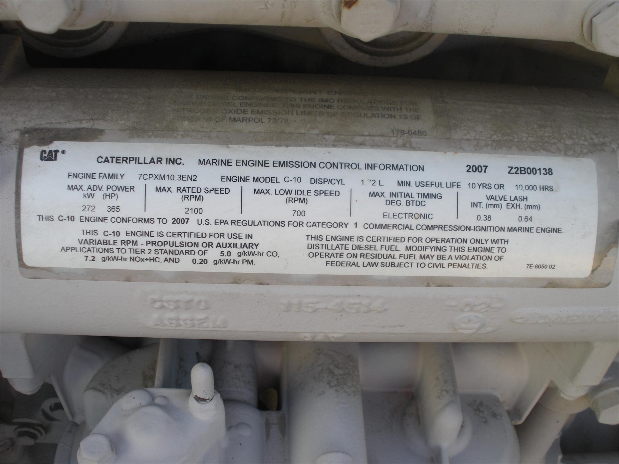 2007 Caterpillar C10