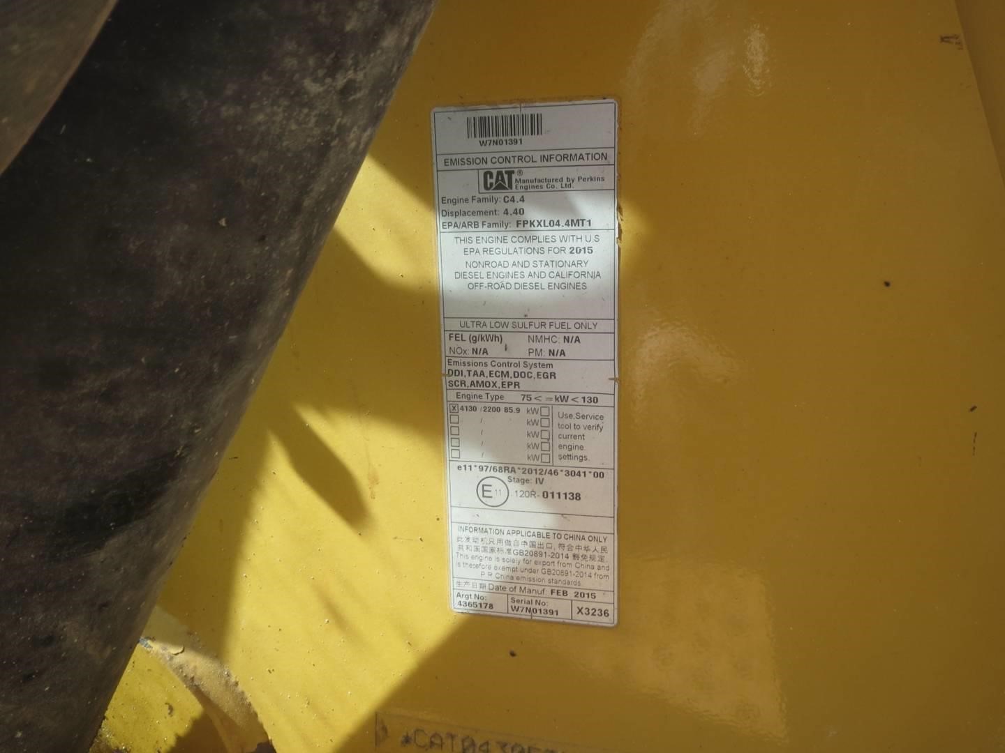 2015 Caterpillar 430F2