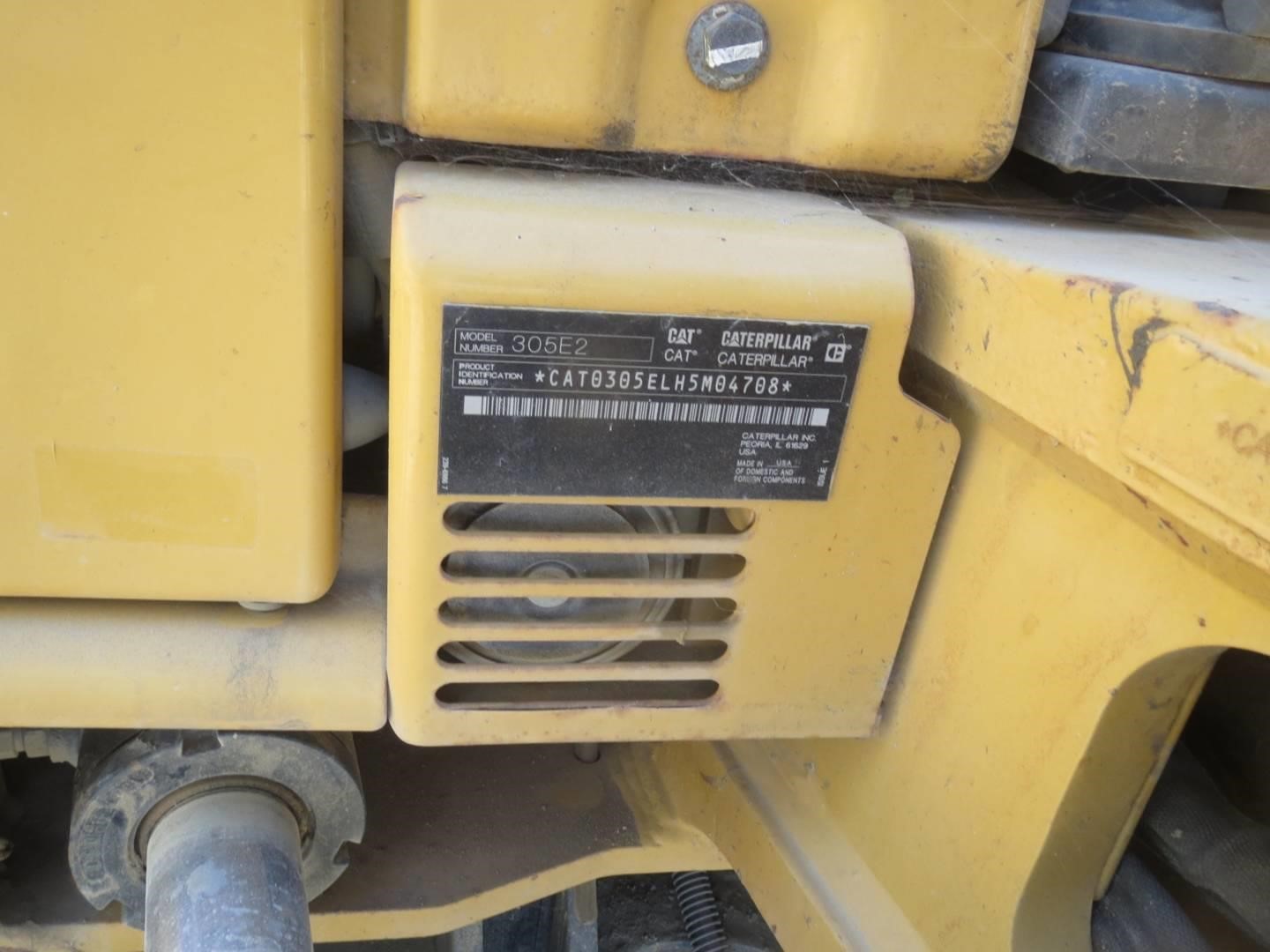 2017 Caterpillar 305E2 CR