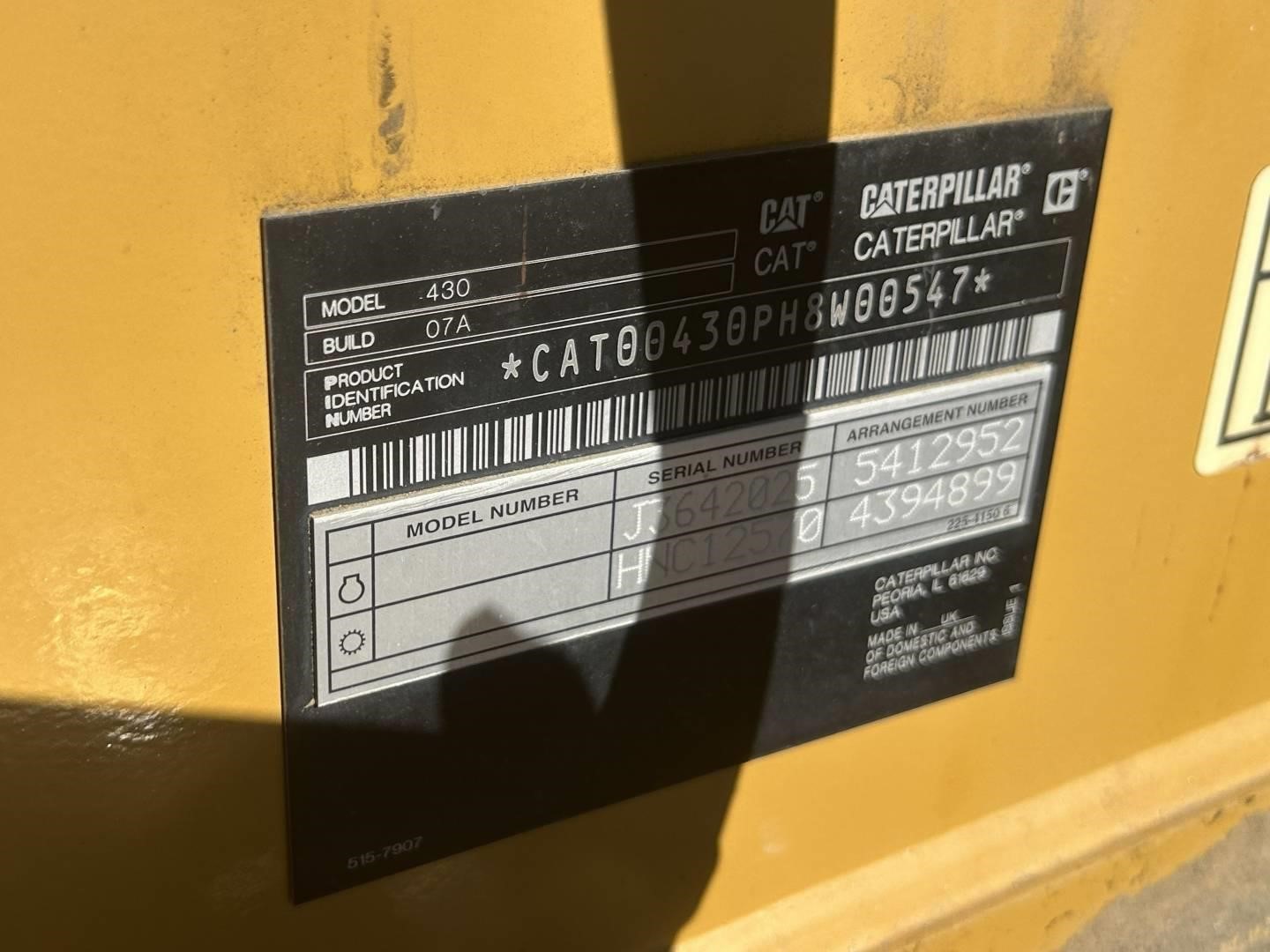 2022 Caterpillar 430