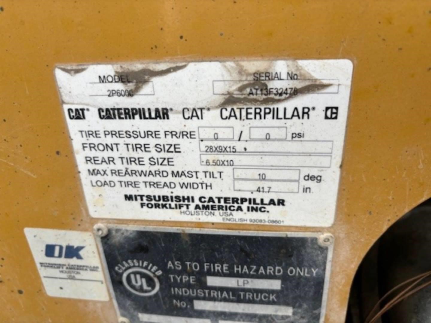 2013 Caterpillar 2P6000-LE