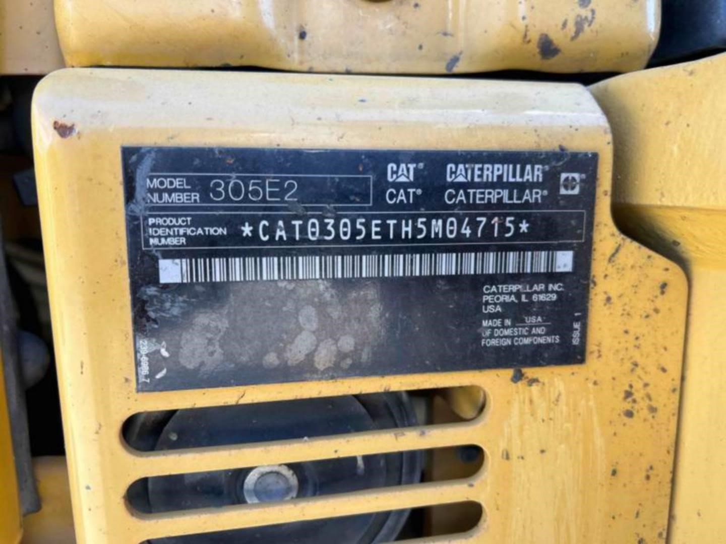 2017 Caterpillar 305E2 CR