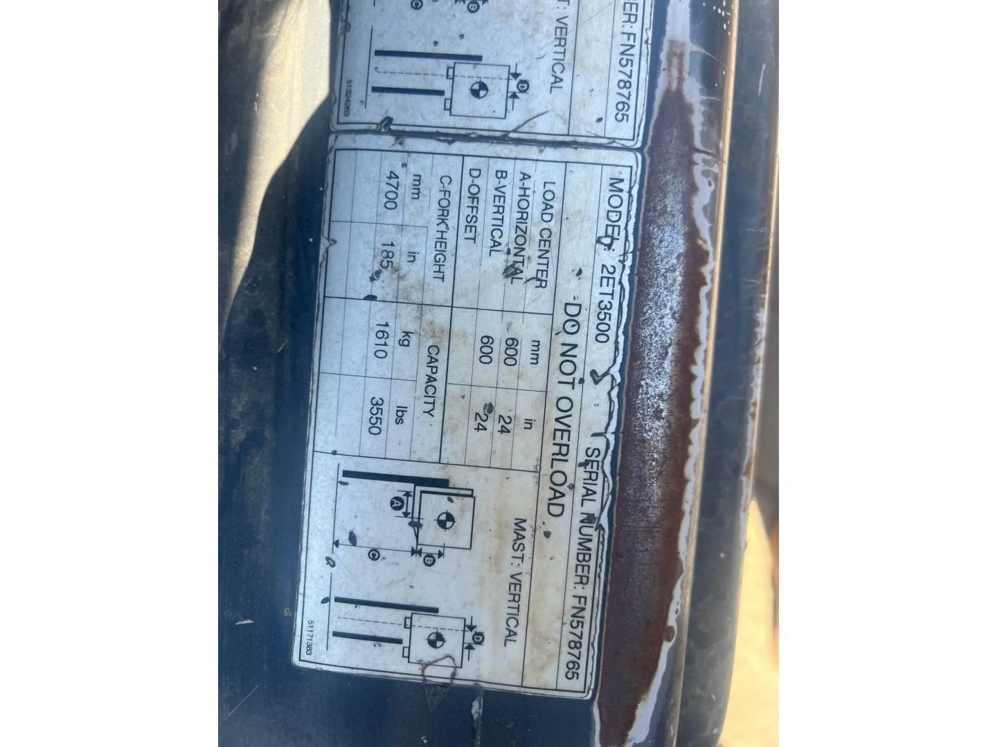 2019 Caterpillar 2ET3500