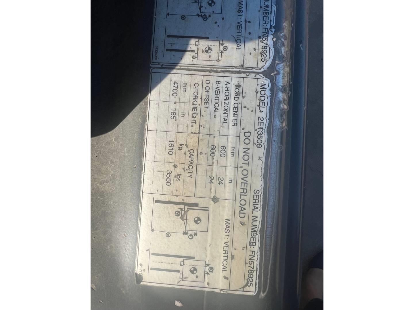 2019 Caterpillar 2ET3500