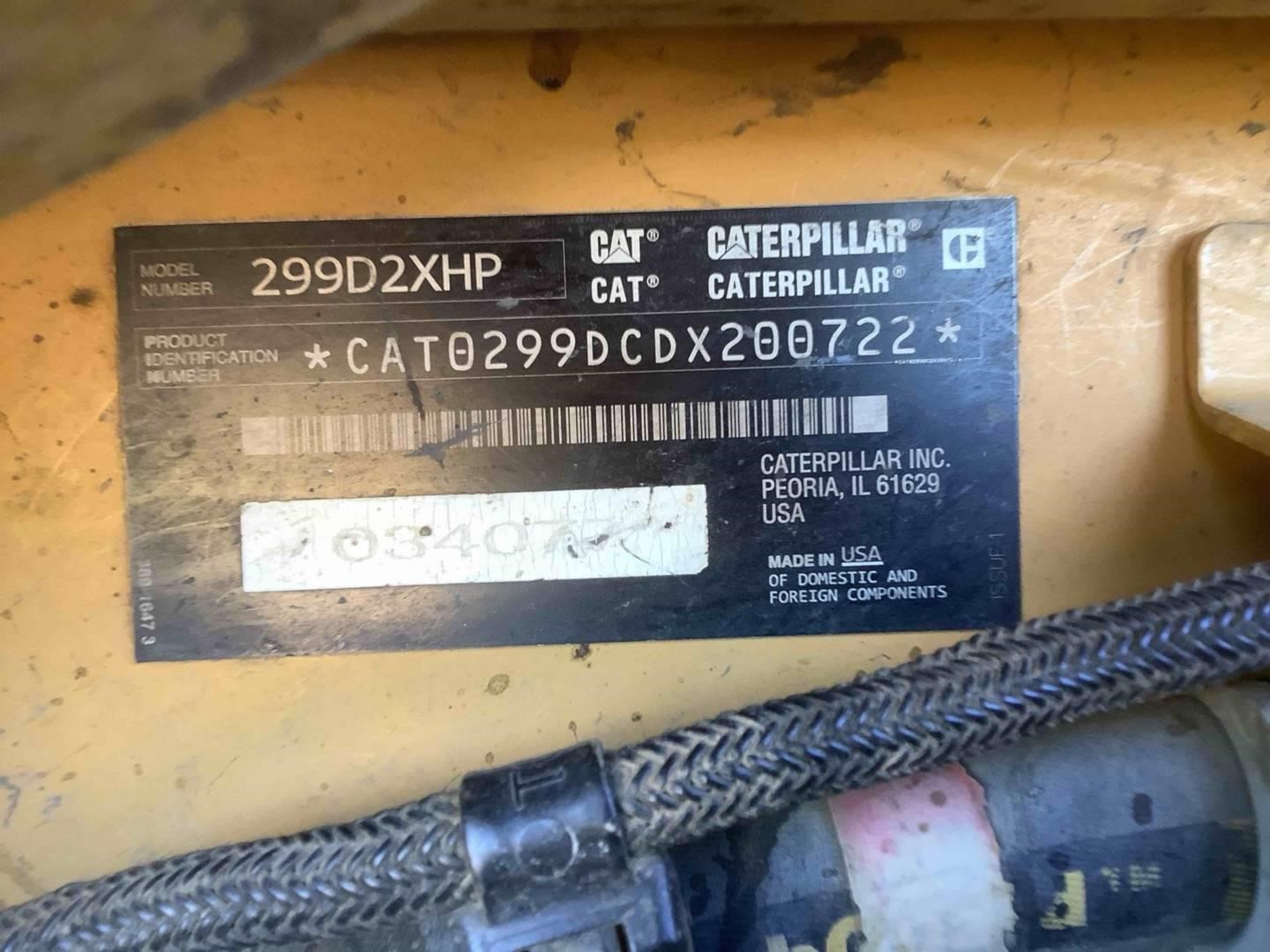 2016 Caterpillar 299D2 XHP