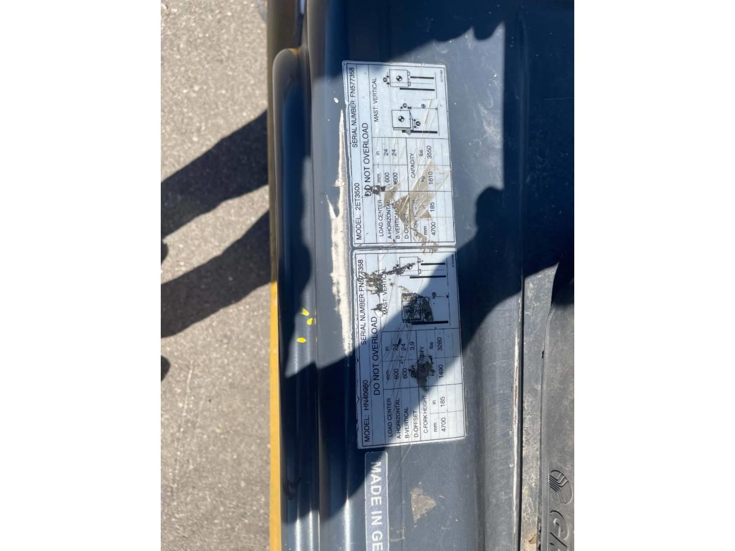2018 Caterpillar 2ET3500