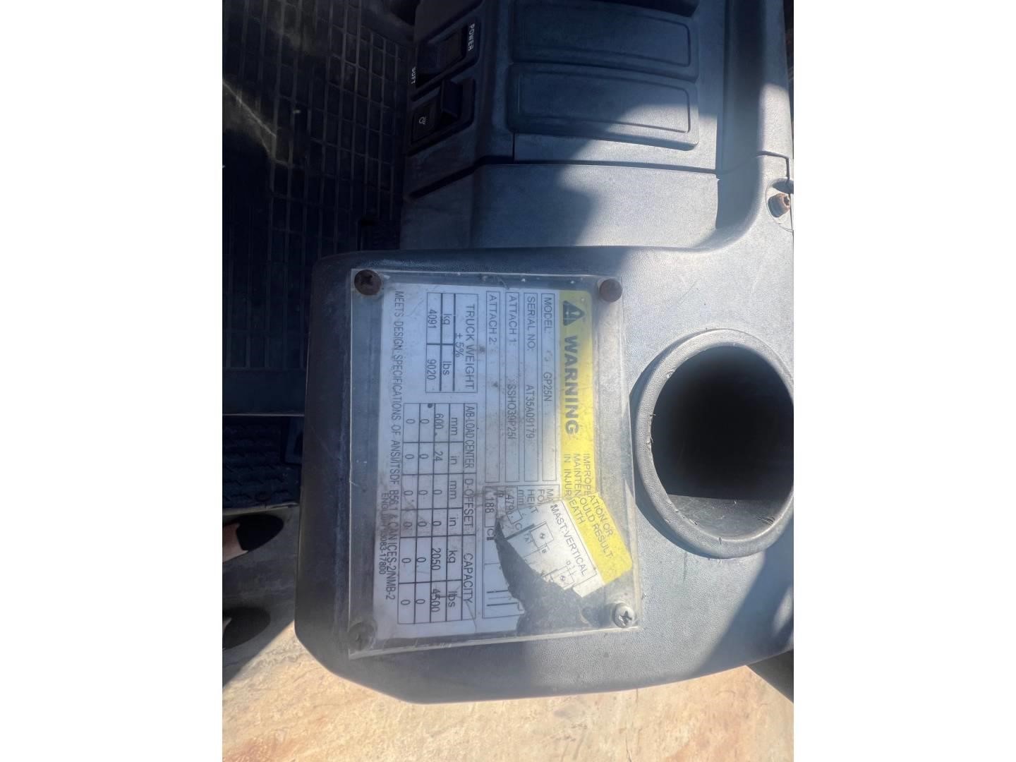 2020 Caterpillar GP25N