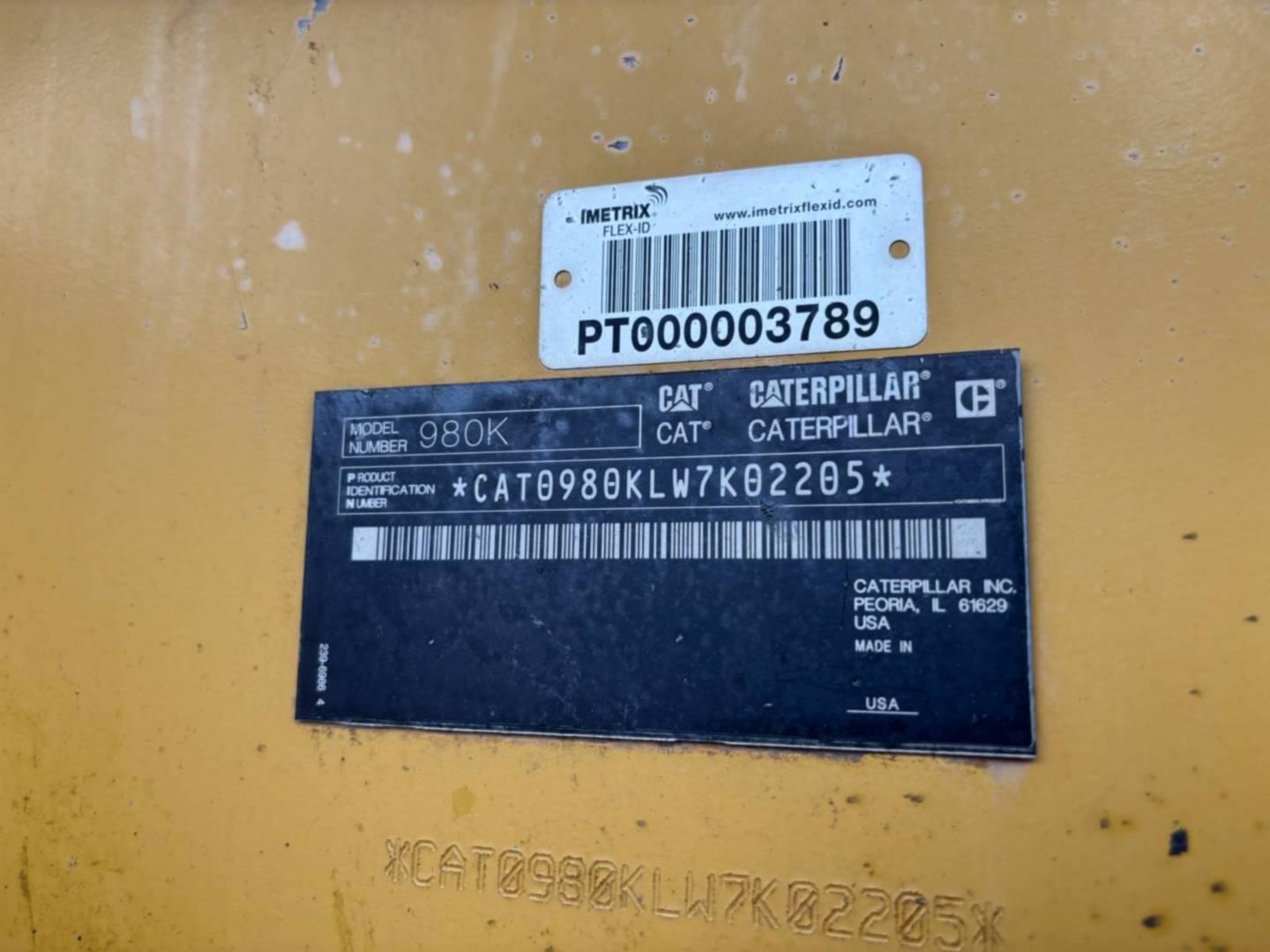2013 Caterpillar 980K