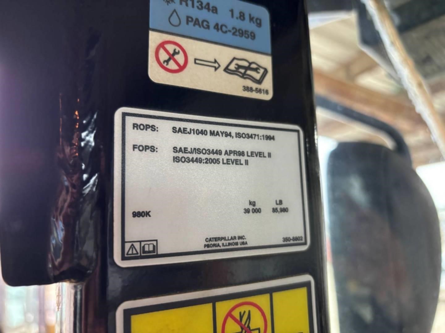 2013 Caterpillar 980K