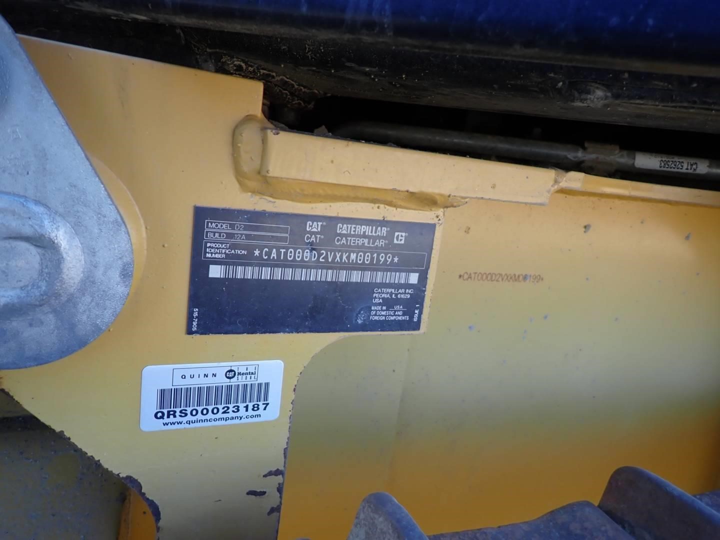 2021 Caterpillar D2