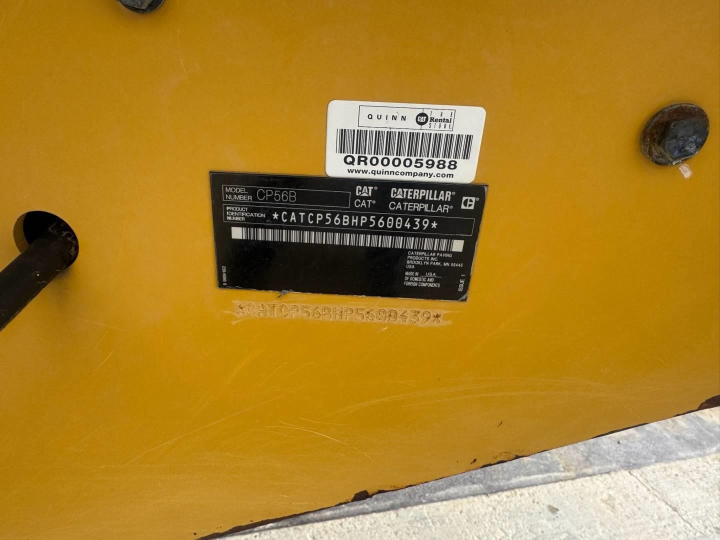 2018 Caterpillar CP56B
