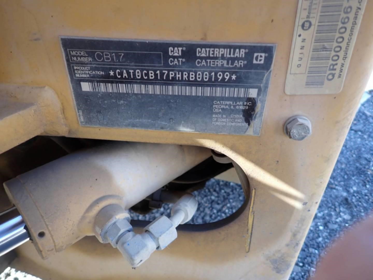 2019 Caterpillar CB1.7