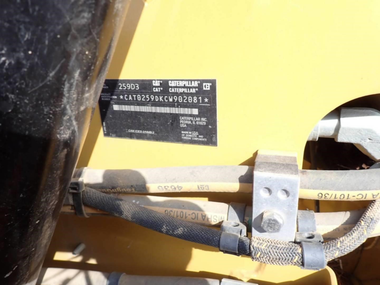 2020 Caterpillar 259D3