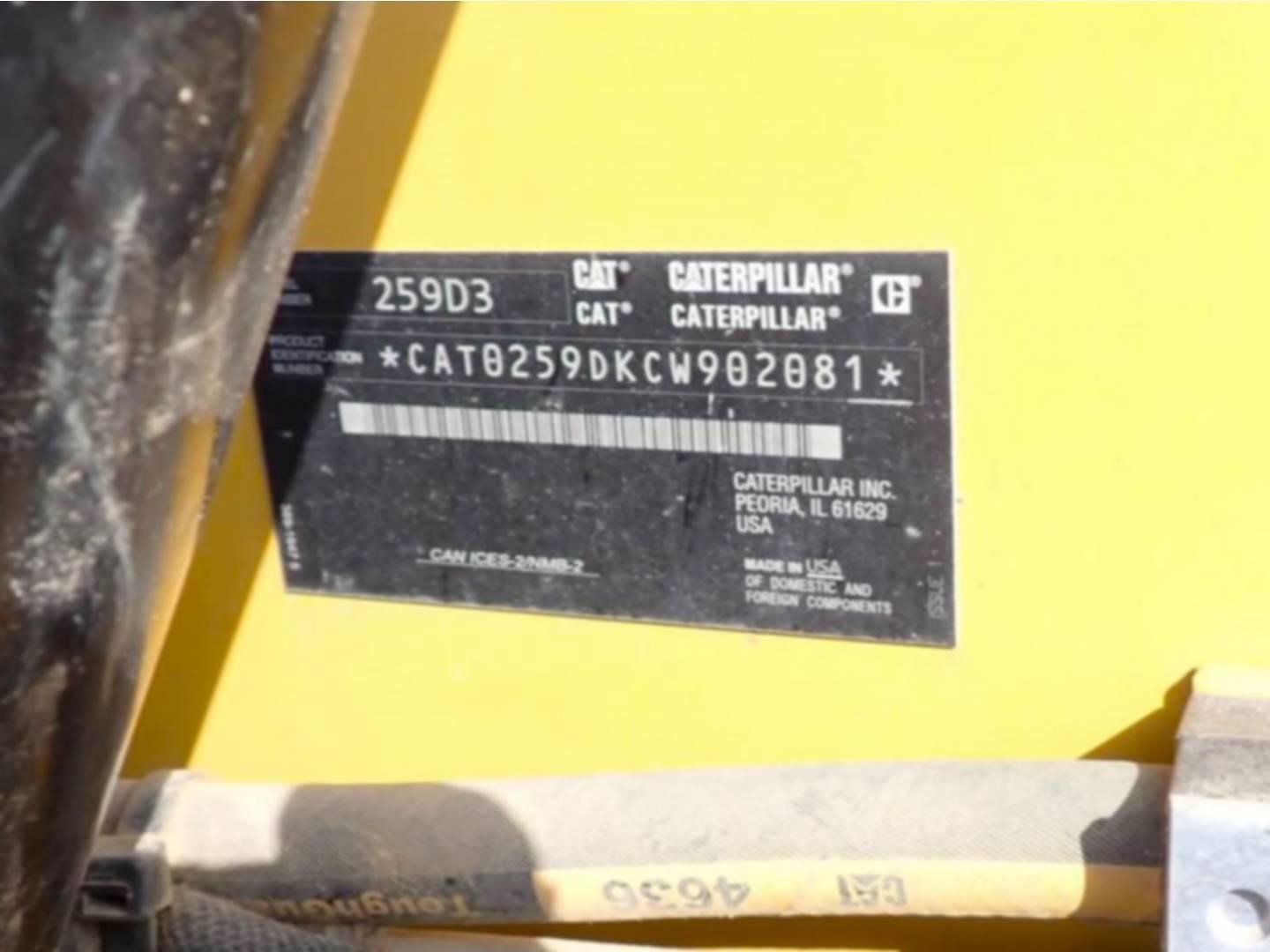 2020 Caterpillar 259D3