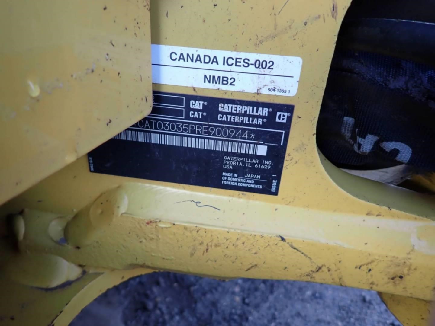 2022 Caterpillar 303.5E2 CR