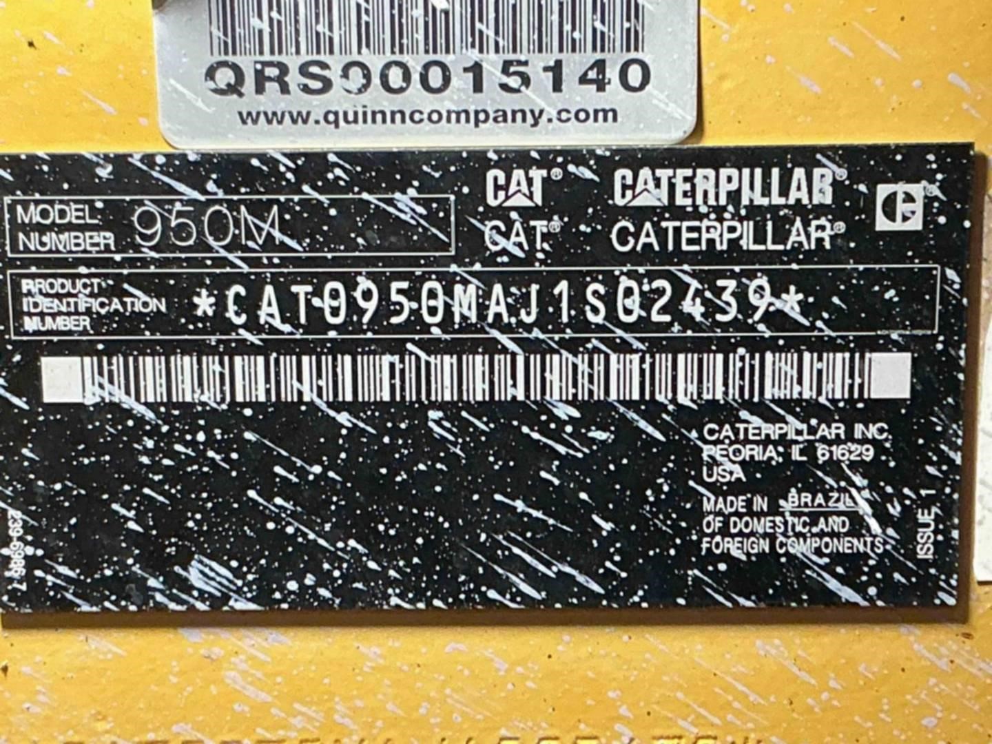 2019 Caterpillar 950M