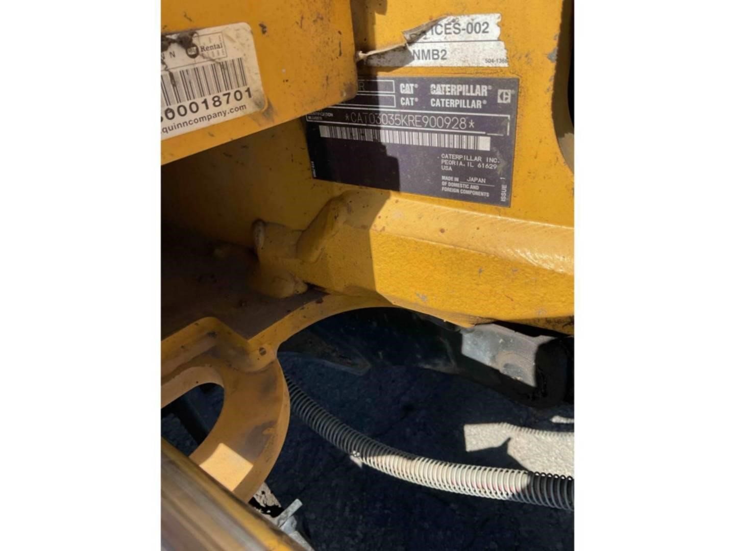 2022 Caterpillar 303.5E2 CR