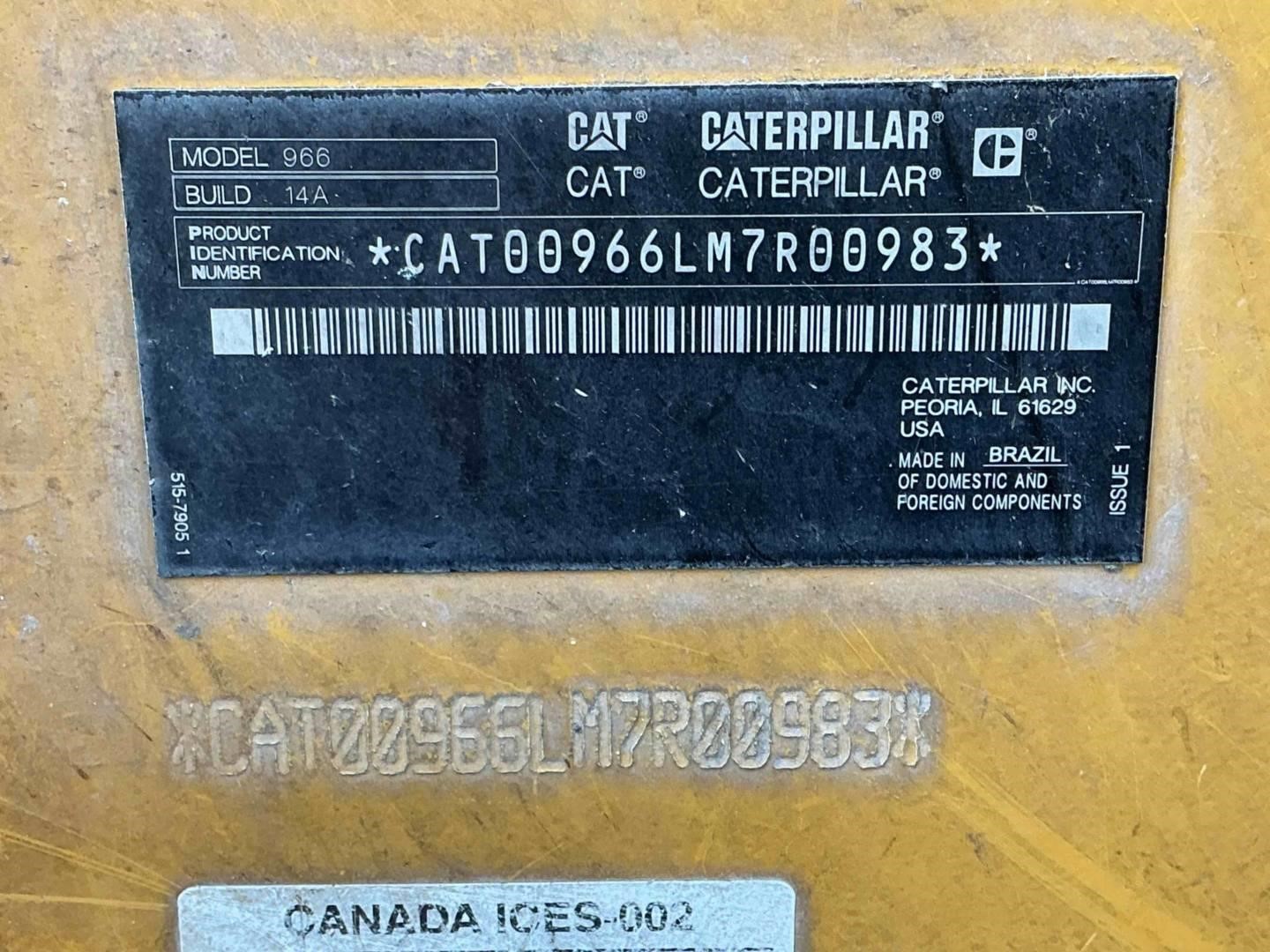 2024 Caterpillar 966