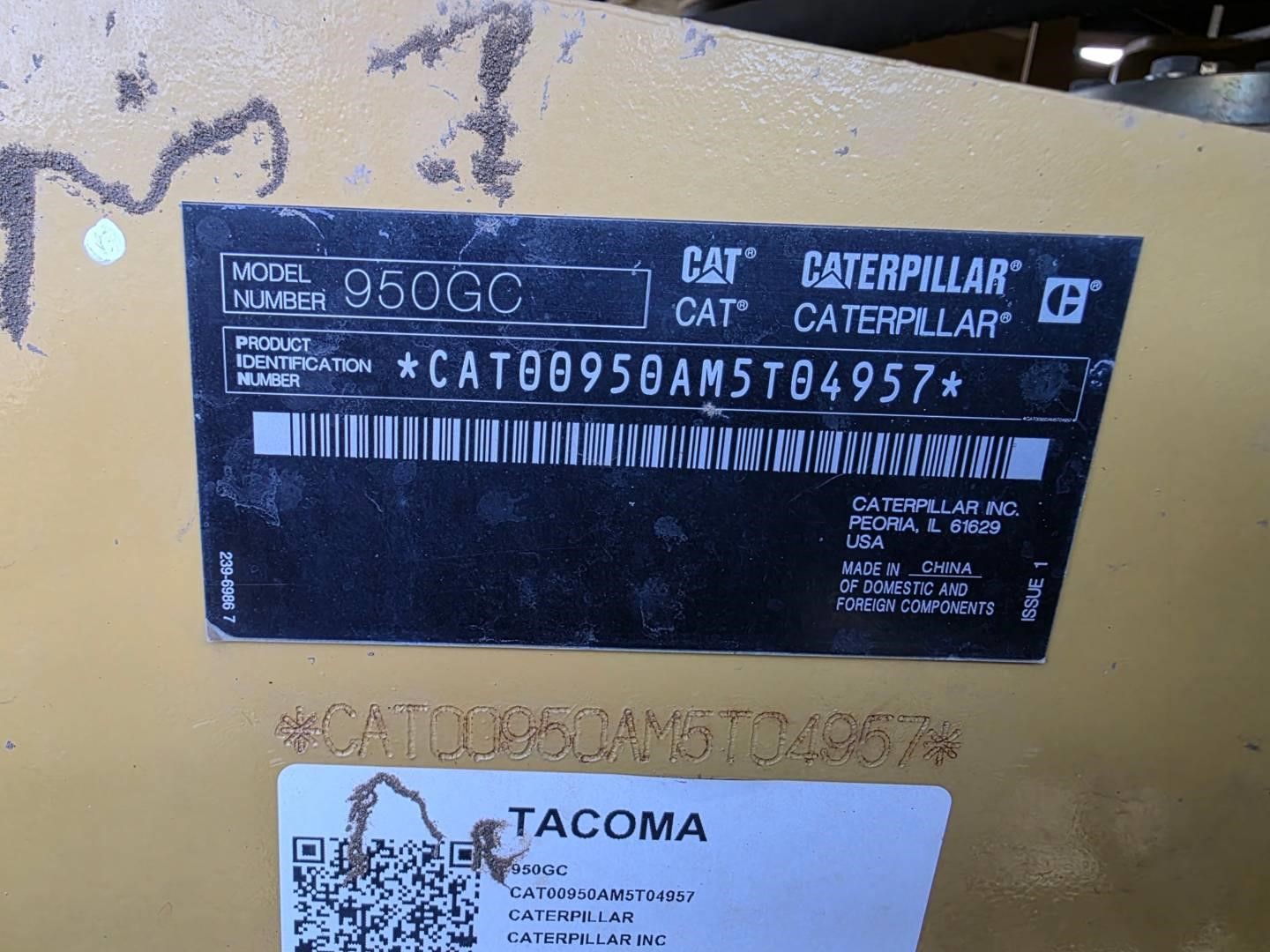 2022 Caterpillar 950GC