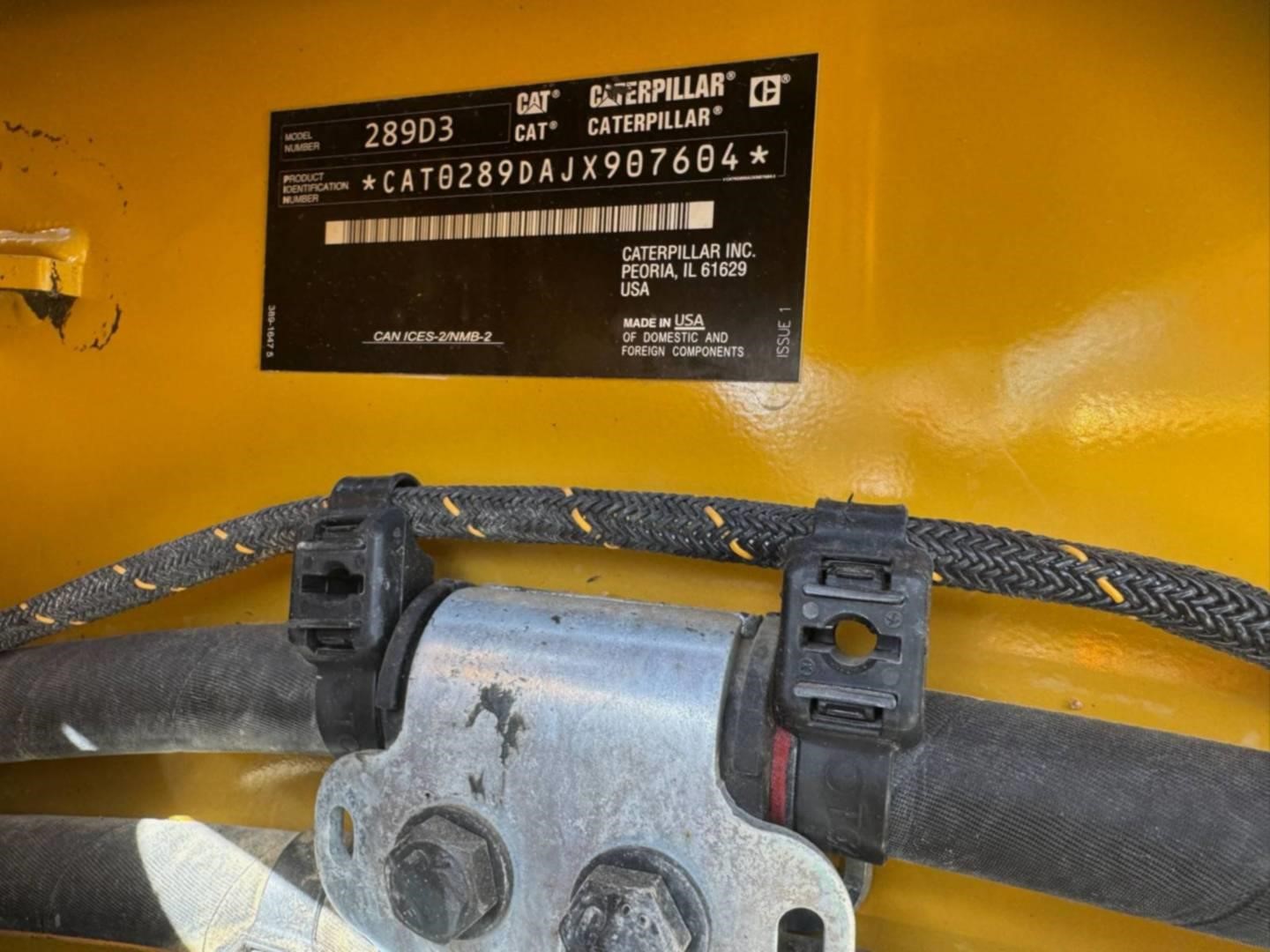 2021 Caterpillar 289D3