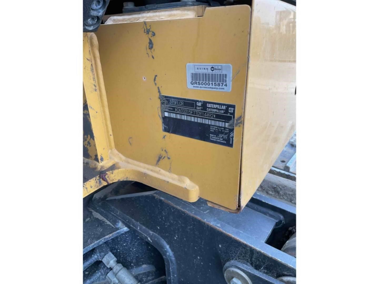2021 Caterpillar 315F LCR