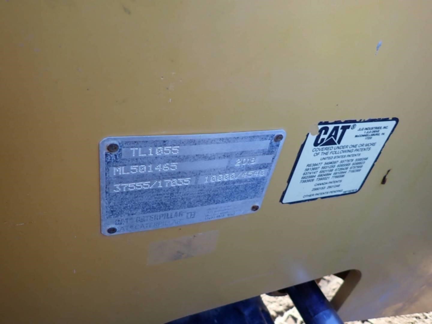 2018 Caterpillar TL1055D