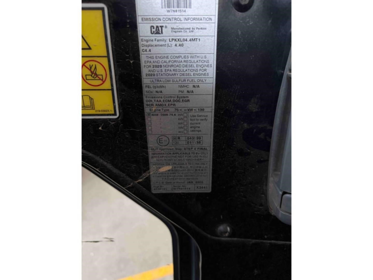 2020 Caterpillar 315F LCR