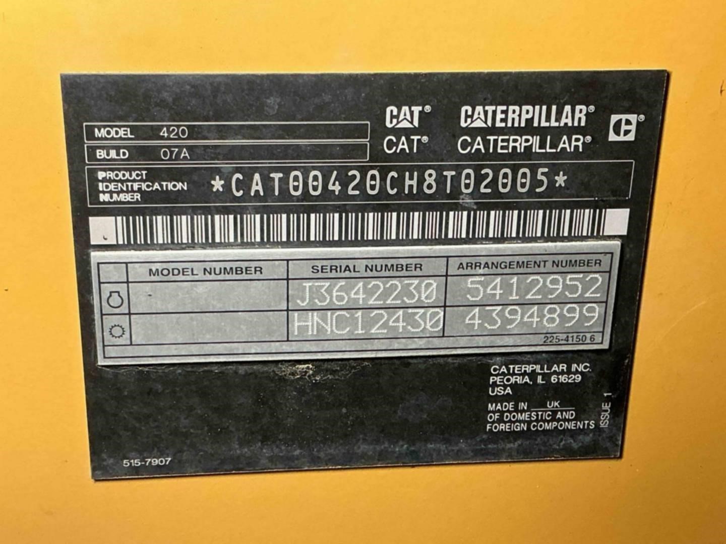 2022 Caterpillar 420