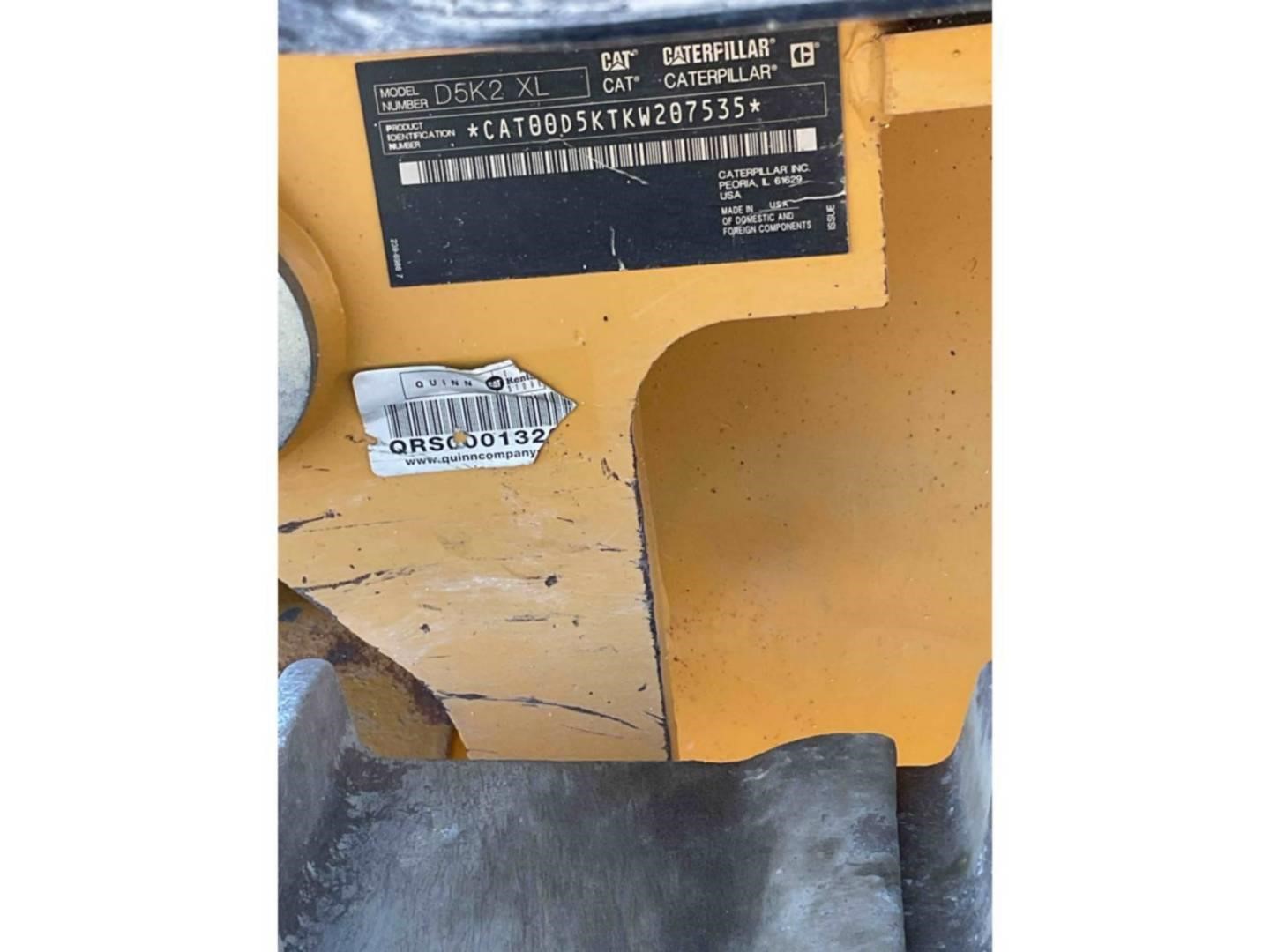 2019 Caterpillar D5K2 XL