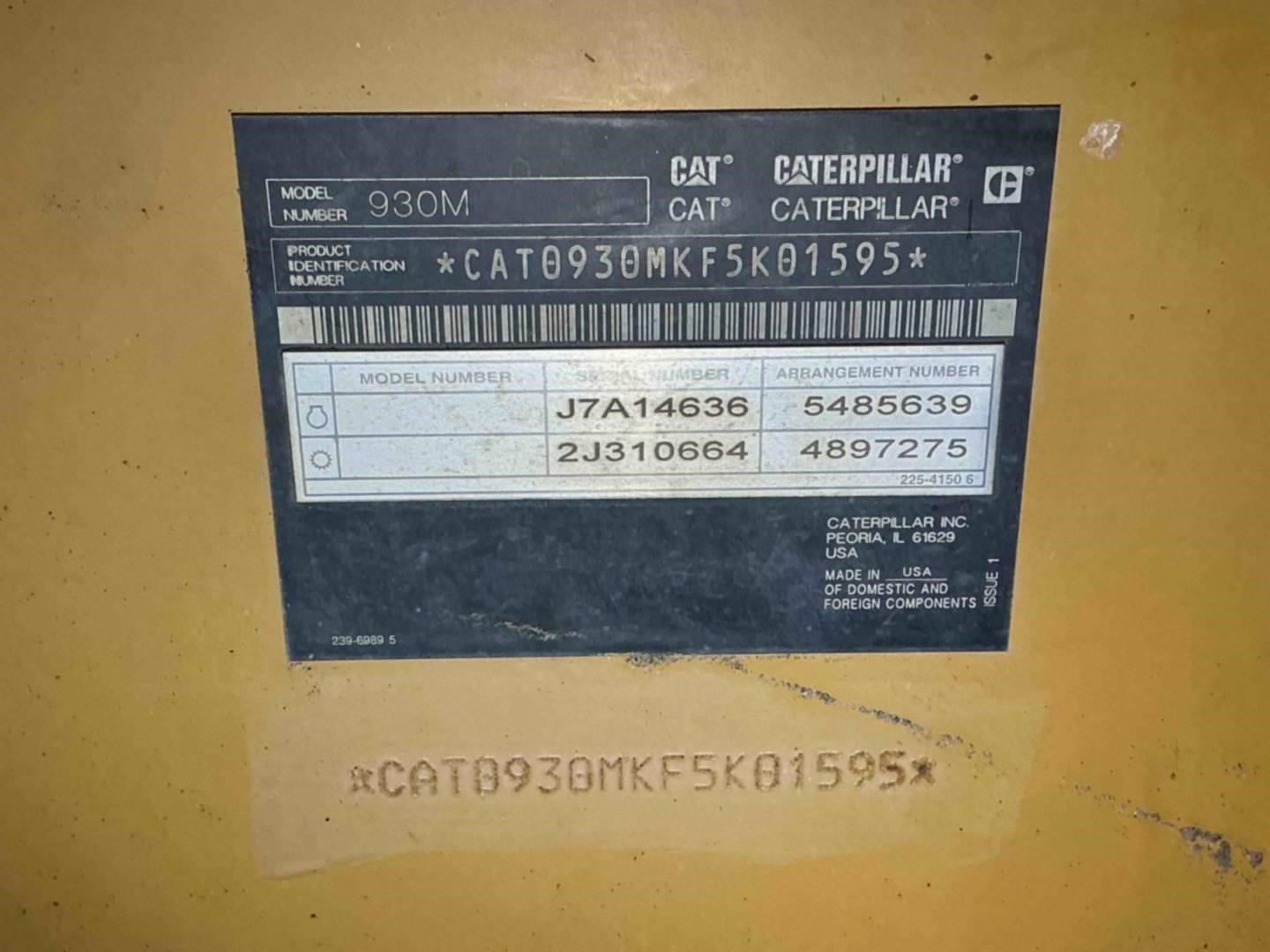 2021 Caterpillar 930M