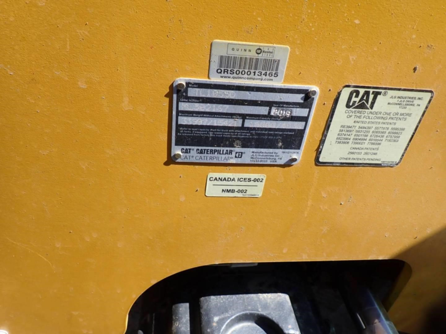 2019 Caterpillar TL1055D