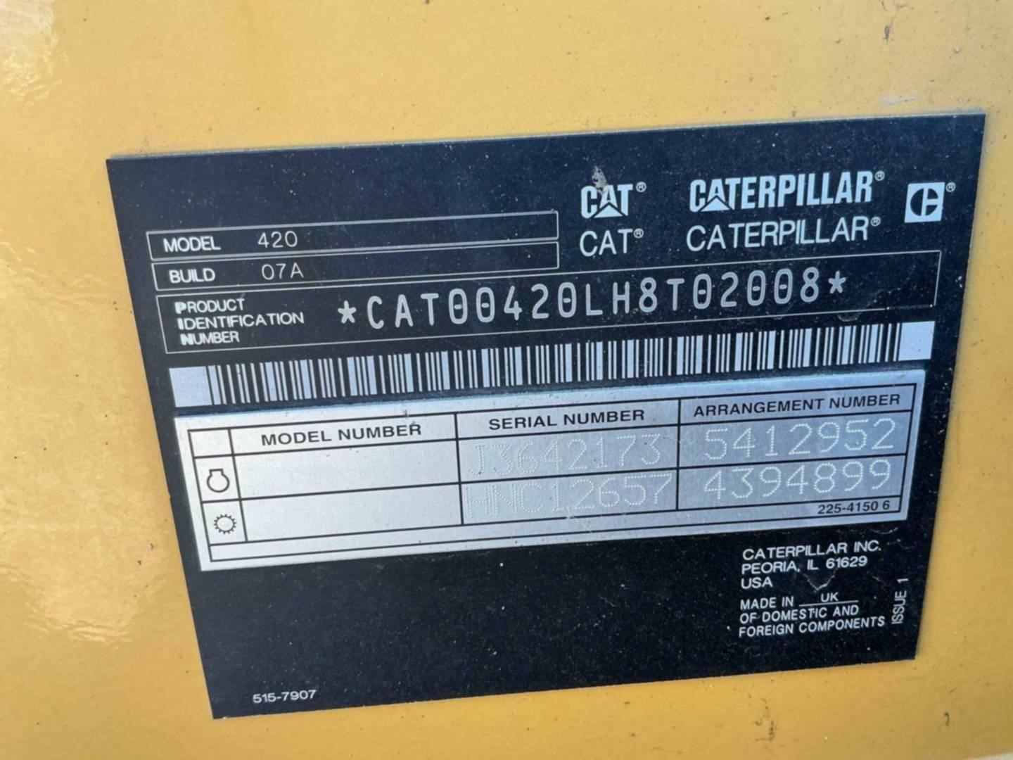 2022 Caterpillar 420