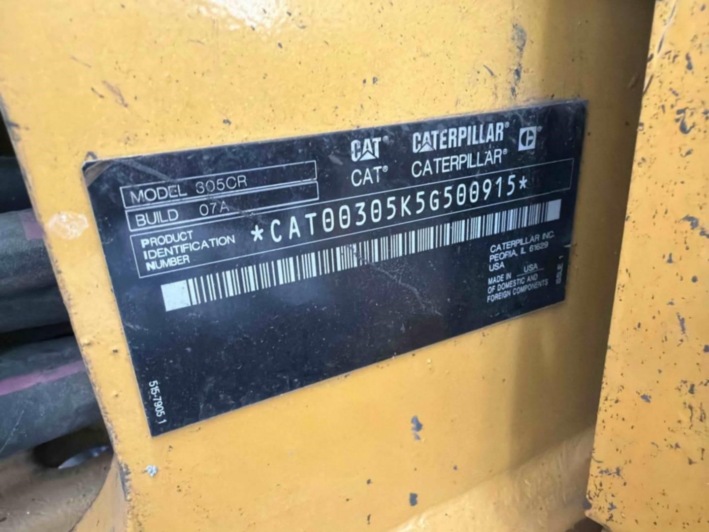 2022 Caterpillar 305