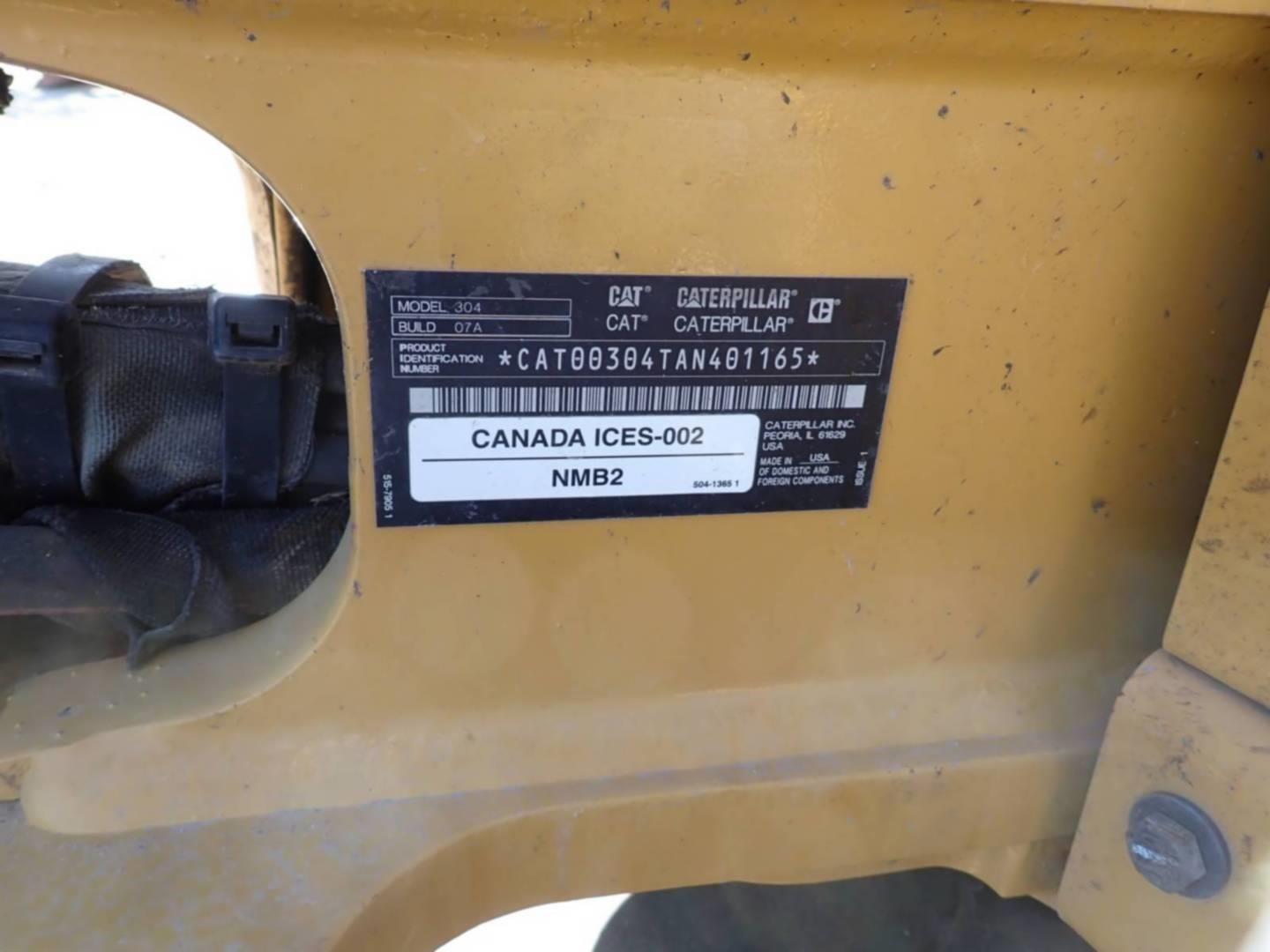 2022 Caterpillar 304