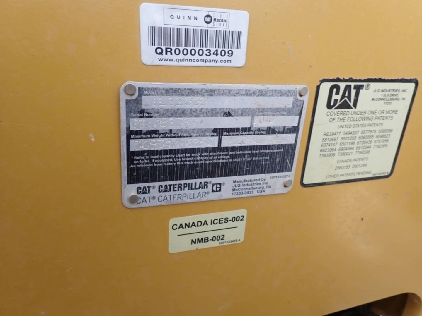 2018 Caterpillar TL1255D