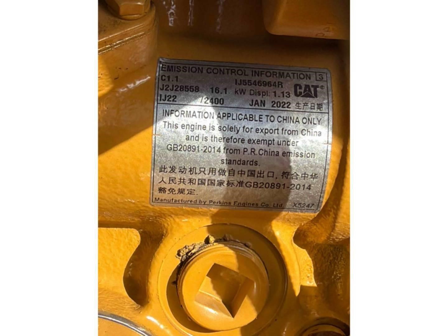 2022 Caterpillar 301.7CR