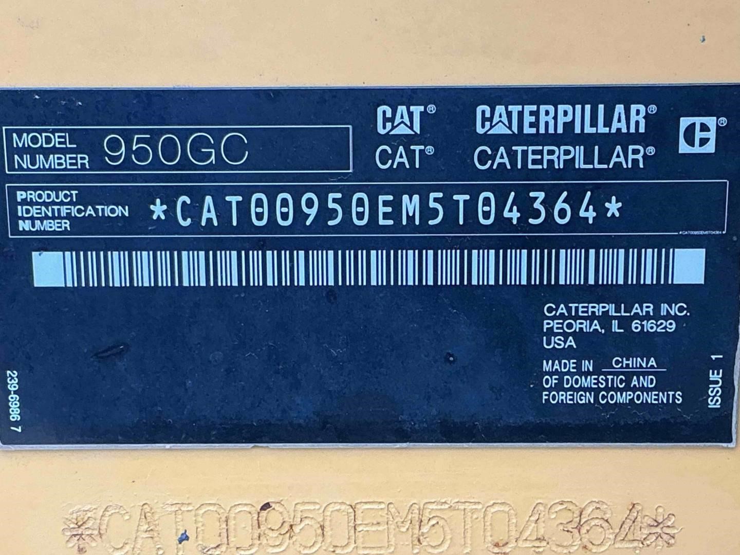 2021 Caterpillar 950GC