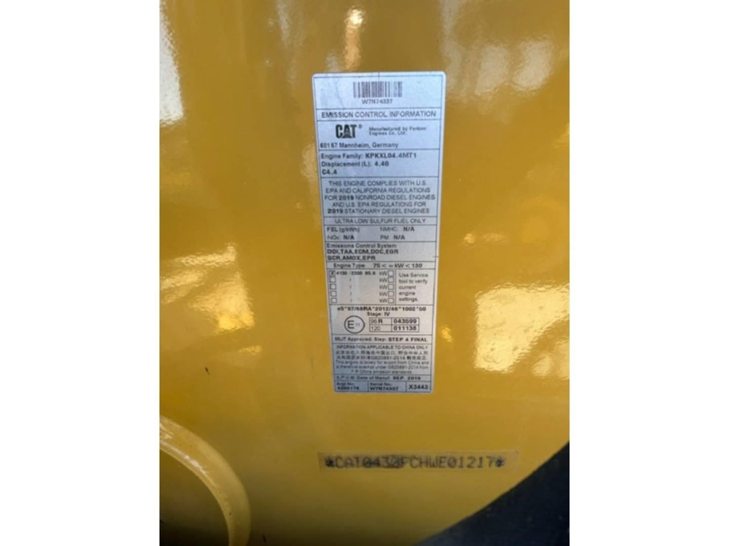 2020 Caterpillar 430F2