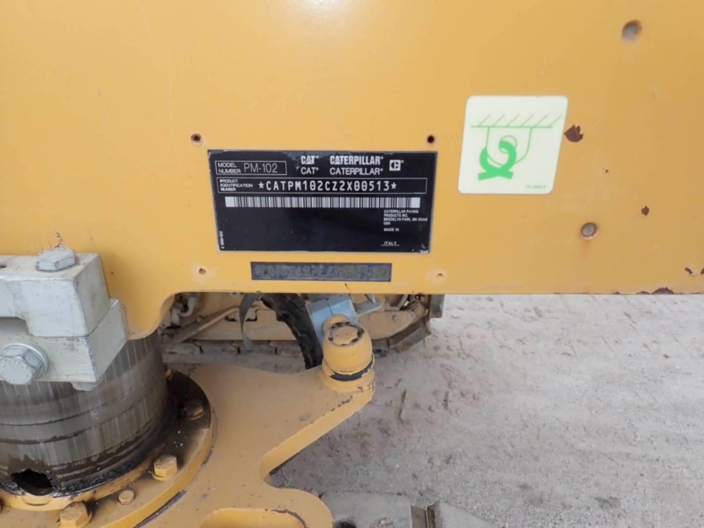 2012 Caterpillar PM-102