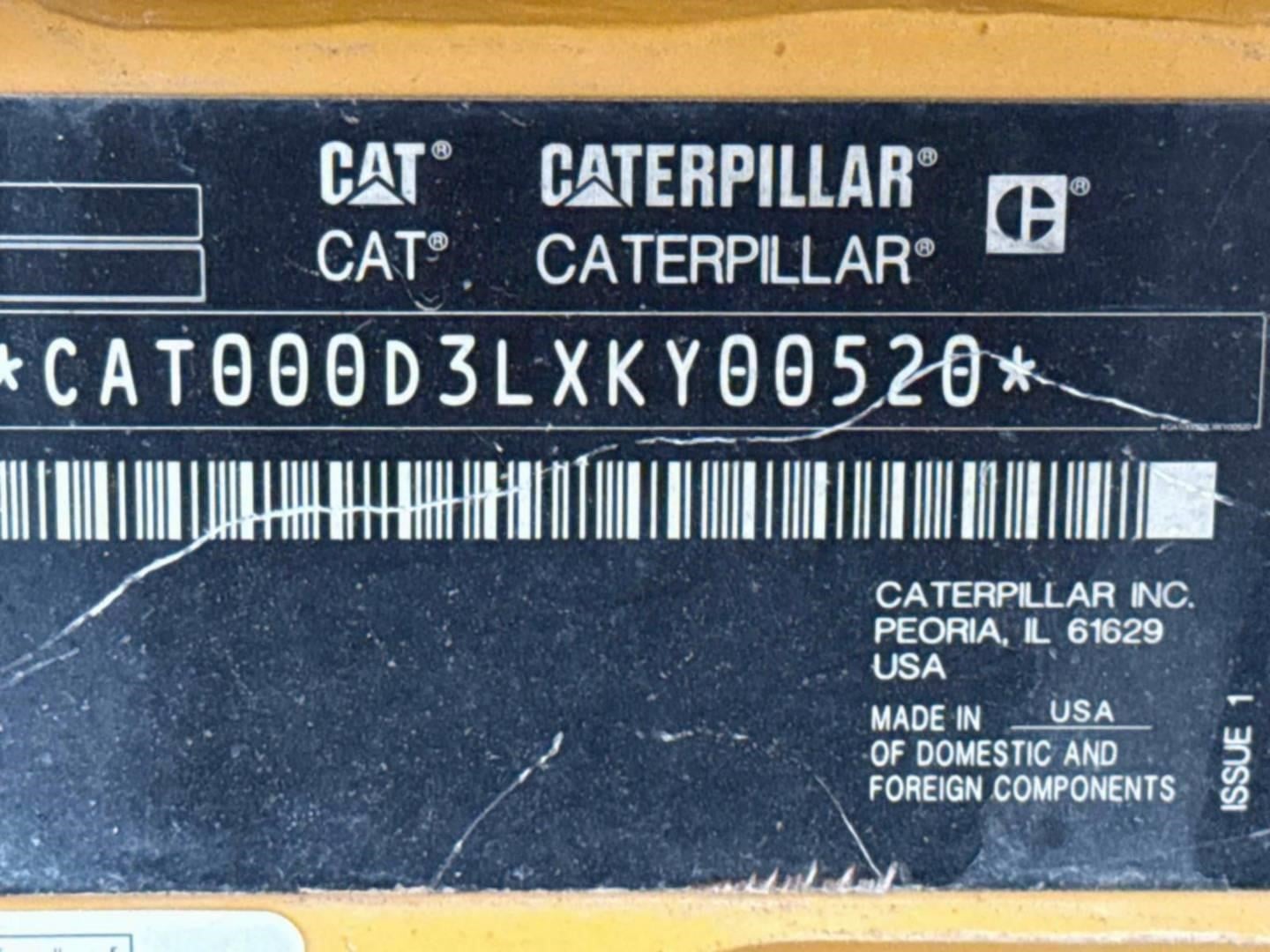 2021 Caterpillar D3 LGP