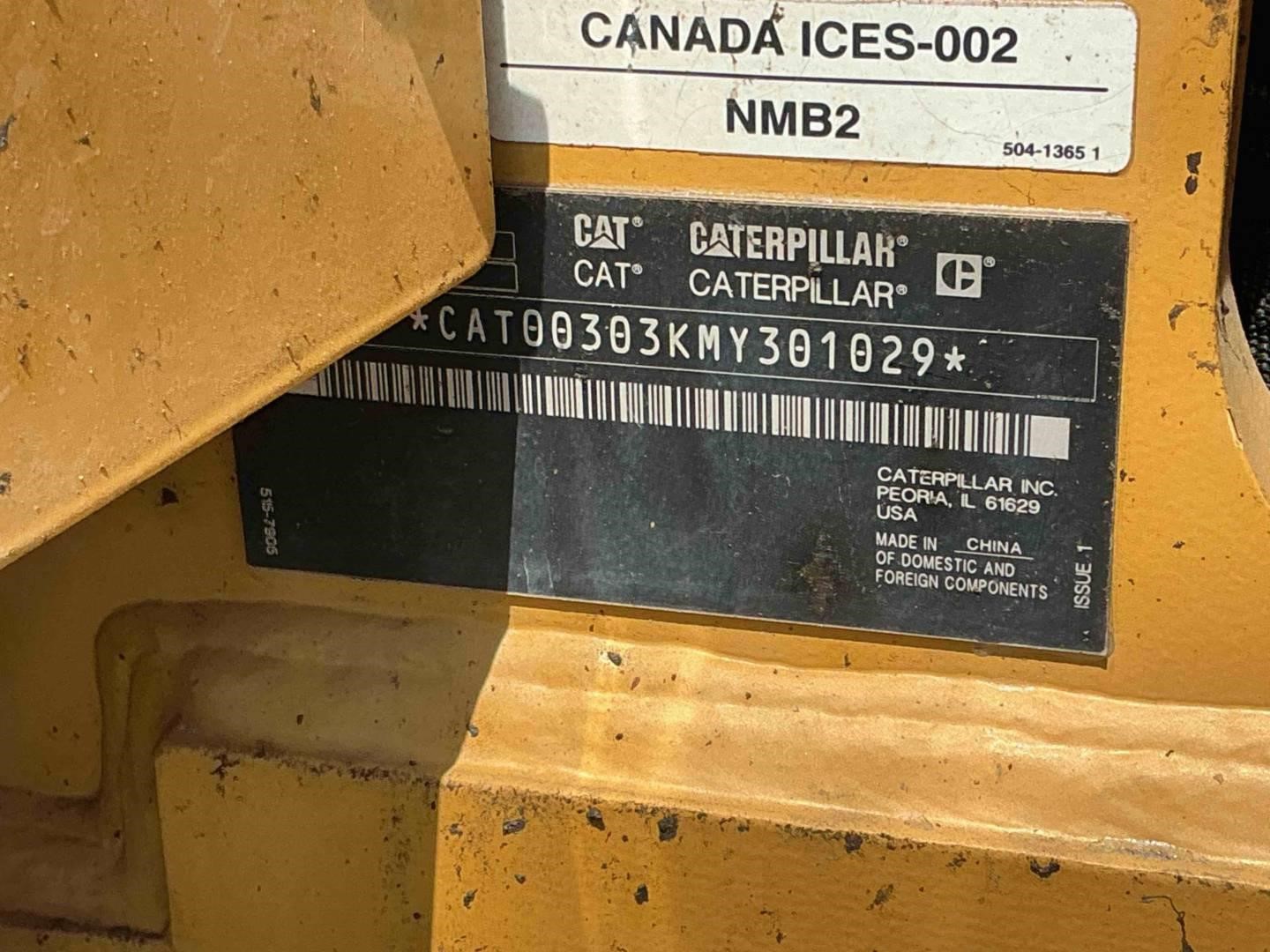 2022 Caterpillar 303CR