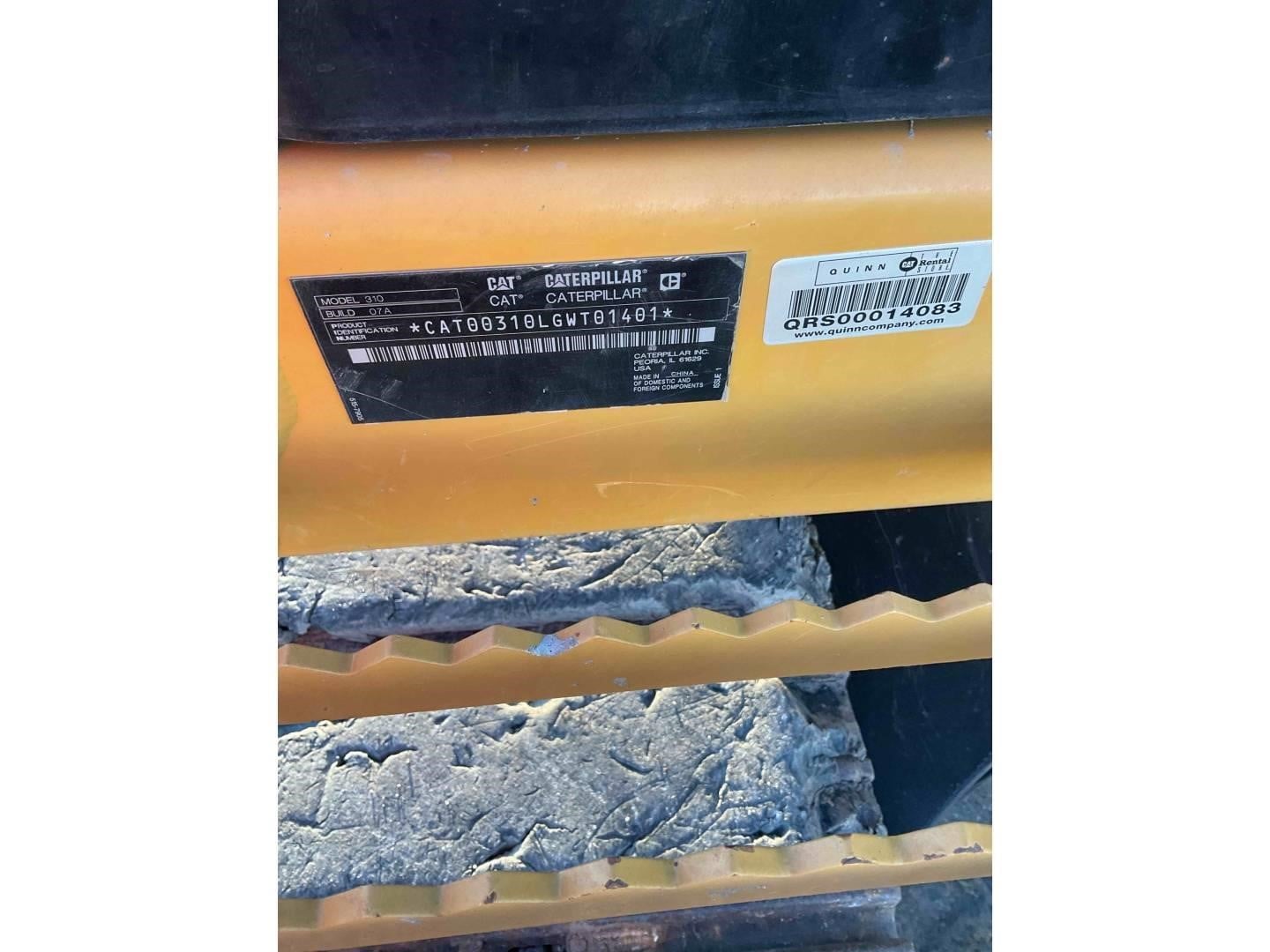 2021 Caterpillar 310
