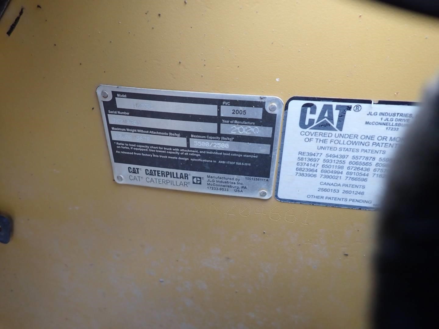 2020 Caterpillar TH255C