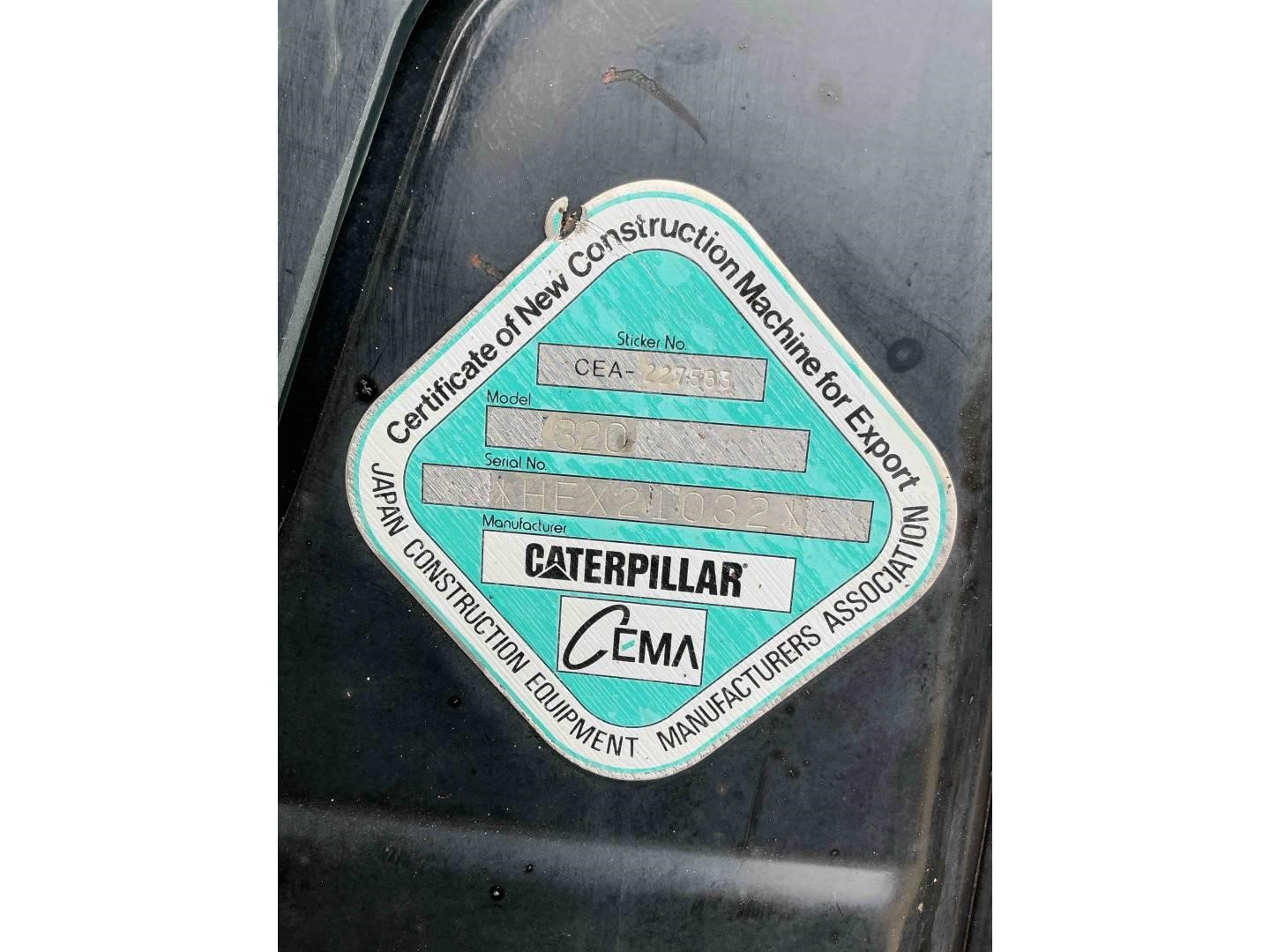 2020 Caterpillar 320